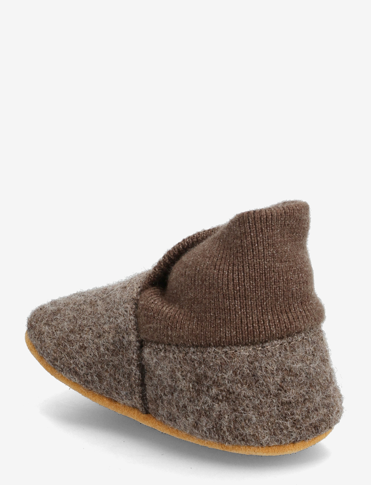 En Fant - Wool Slippers w. Rib - inneskor - walnut - 3