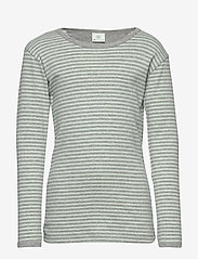 En Fant - Bright LS Top - langærmede t-shirts - celadon - 0