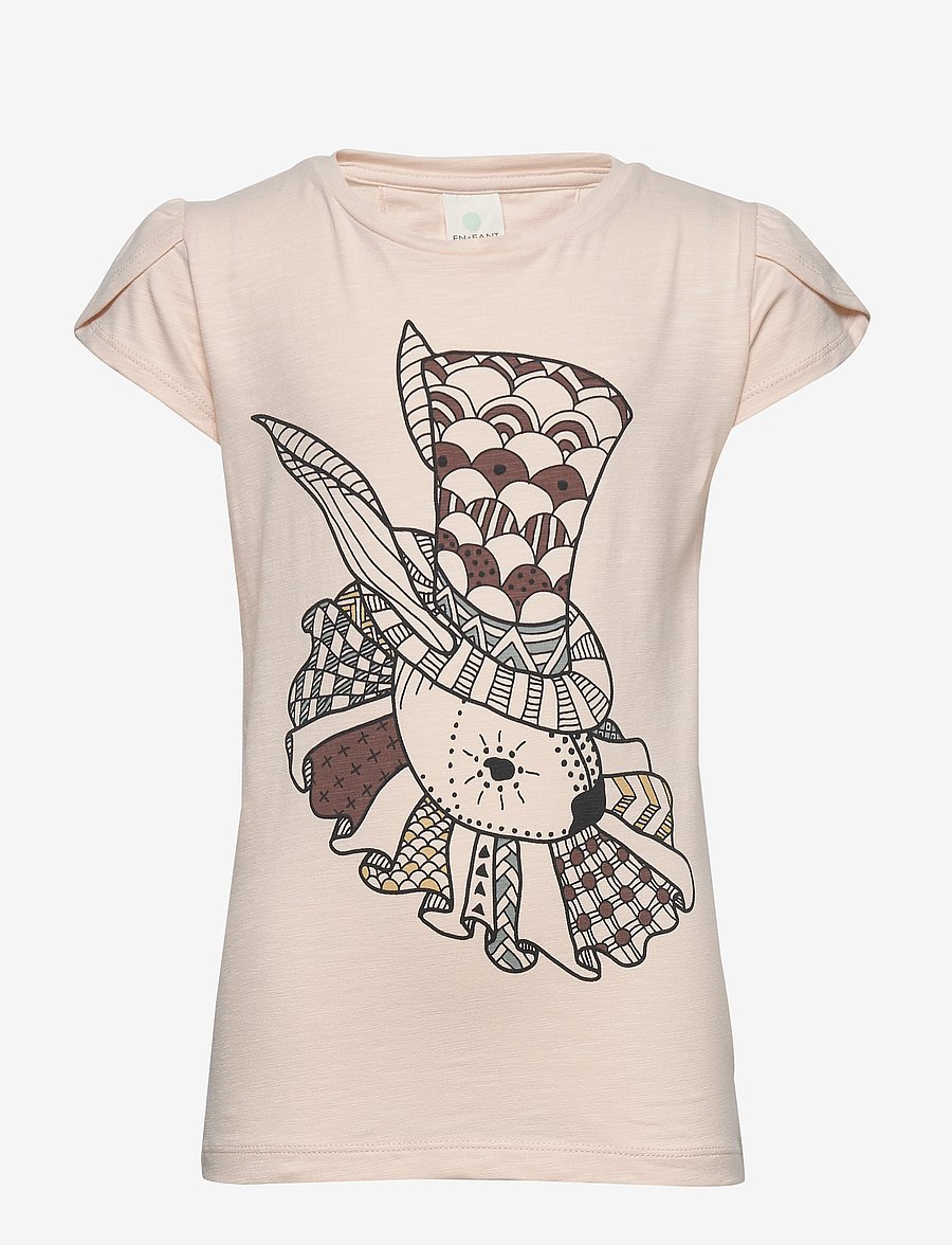 En Fant - Gate SS T-Shirt - kurzärmelige - shell - 0