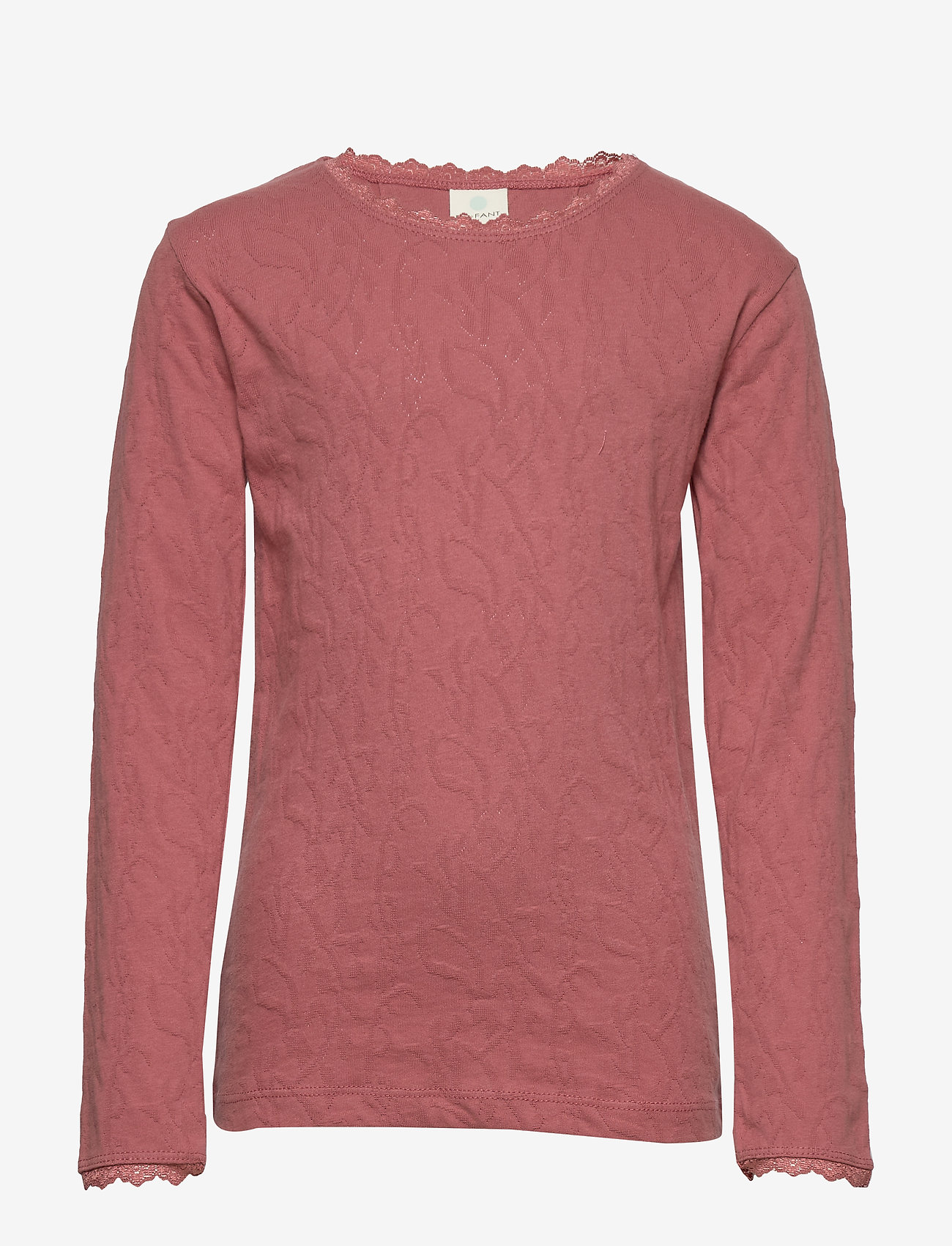 En Fant - Horizon LS Top - langermede t-skjorter - withered rose - 0
