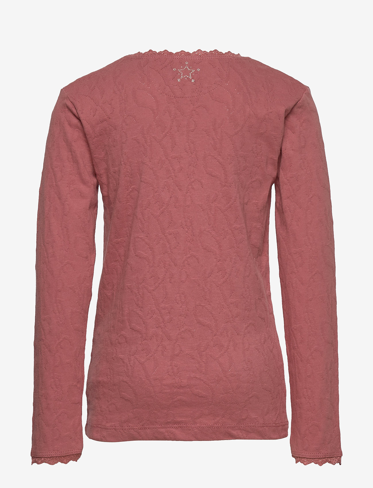 En Fant - Horizon LS Top - långärmade t-shirts - withered rose - 1