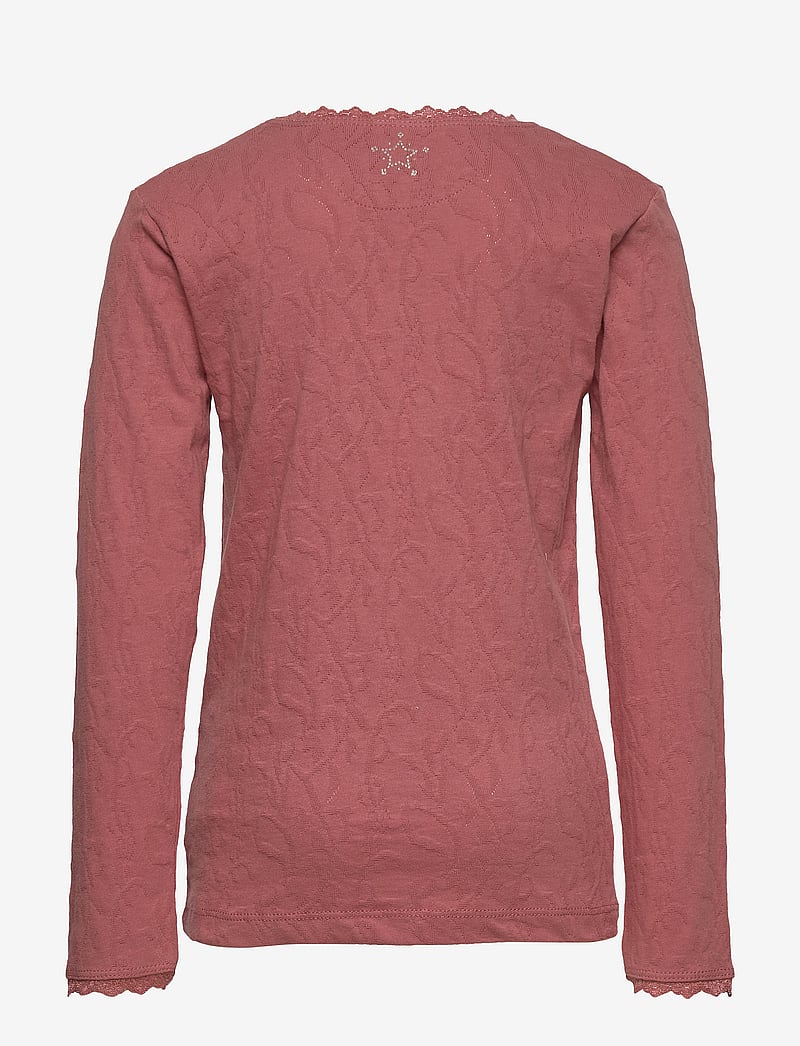 En Fant - Horizon LS Top - långärmade t-shirts - withered rose - 1