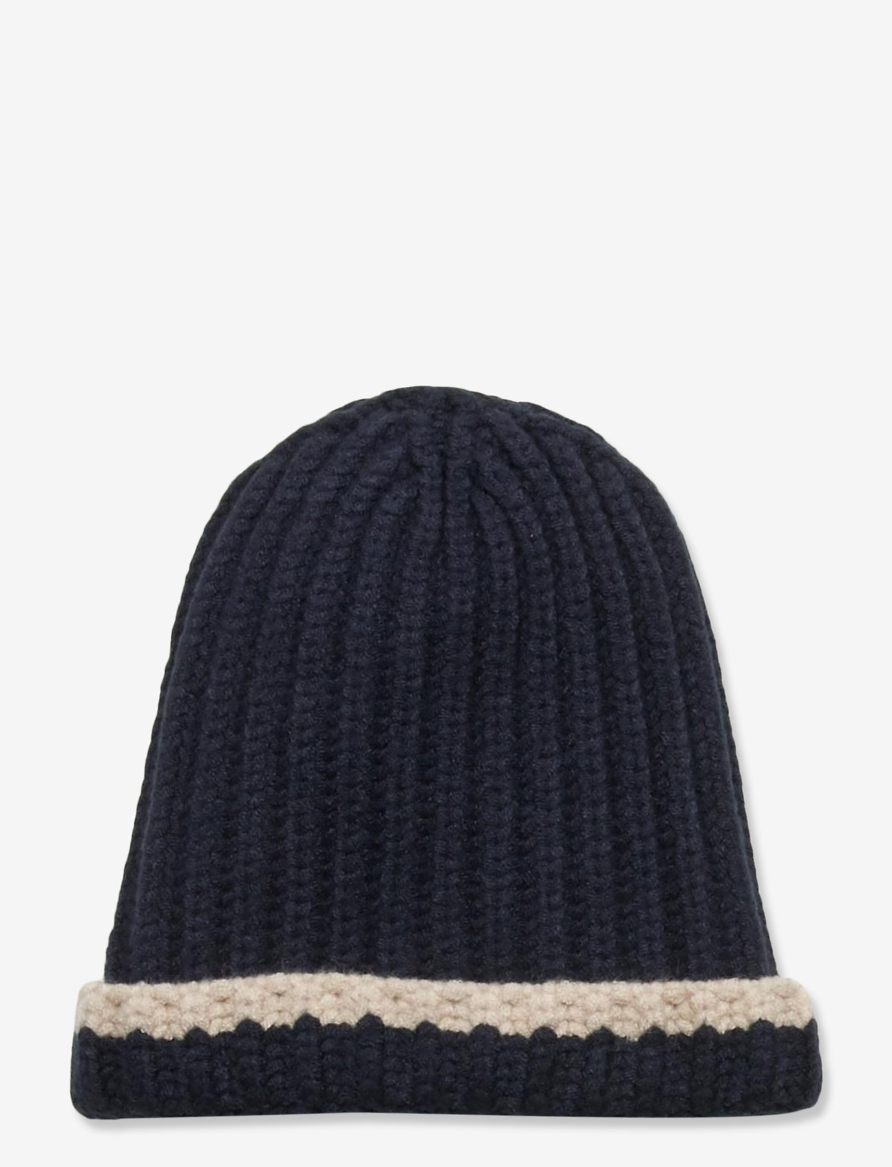 En Fant - Horizon Knit Hat - zemākās cenas - dark navy - 0