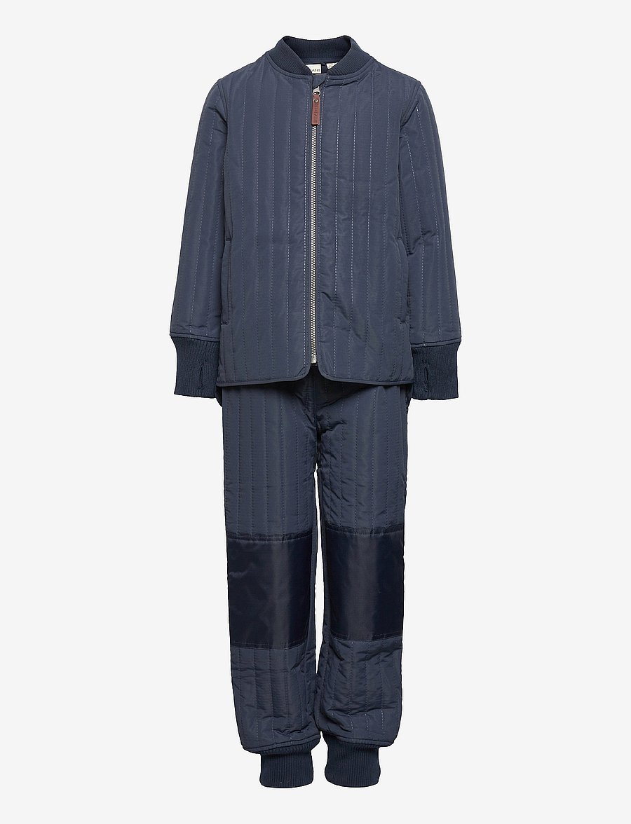 En Fant - Thermal Set solid - termokomplektid - blue night - 0