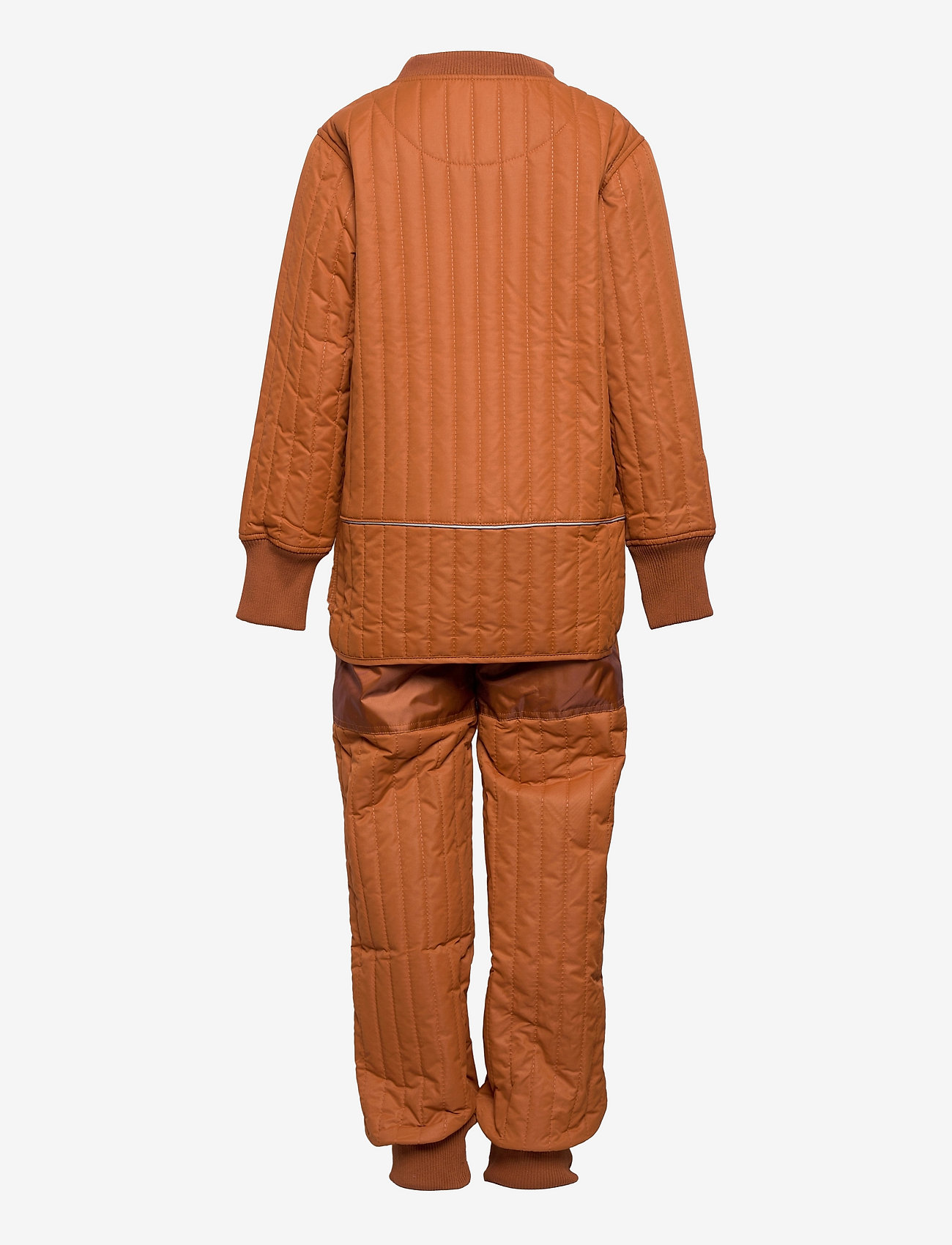 En Fant - Thermal Set solid - termoställ - leather brown - 1