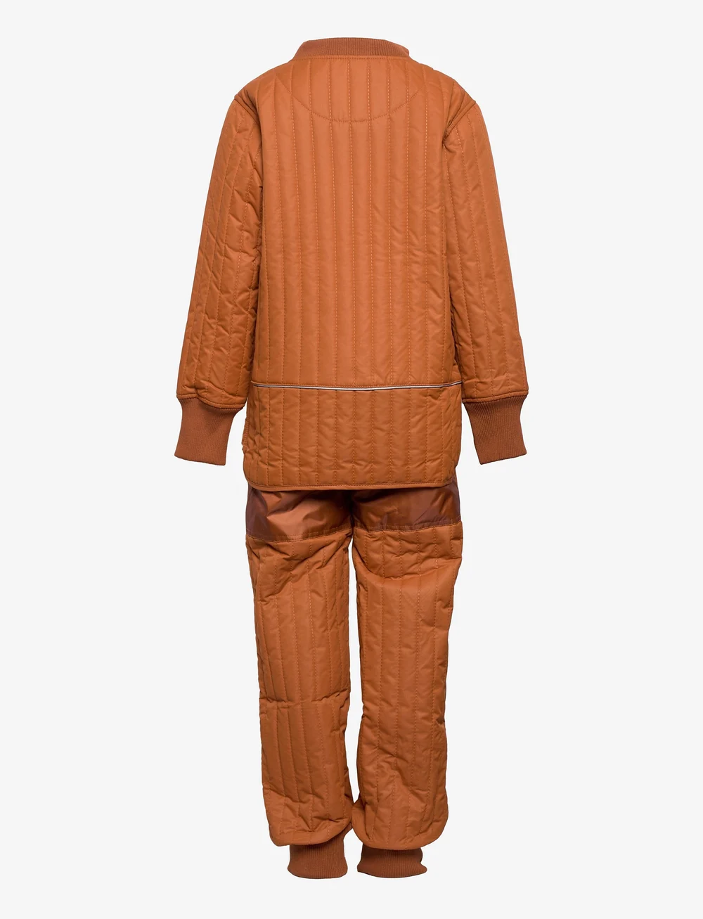 En Fant - Thermal Set solid - kevyttoppapuvut - leather brown - 1