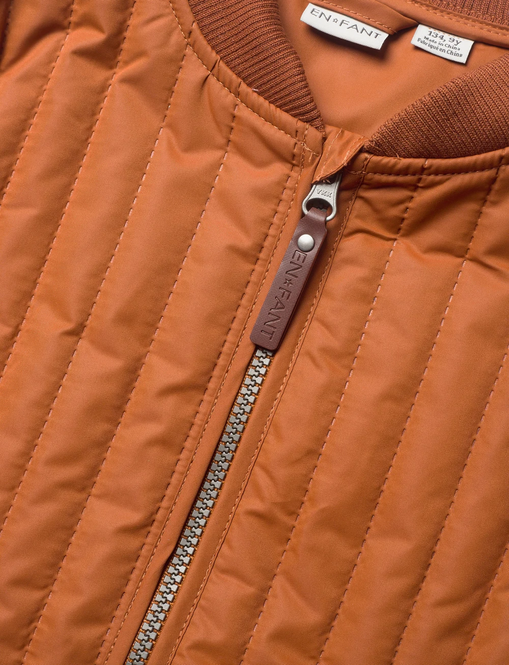 En Fant - Thermal Set solid - kevyttoppapuvut - leather brown - 4