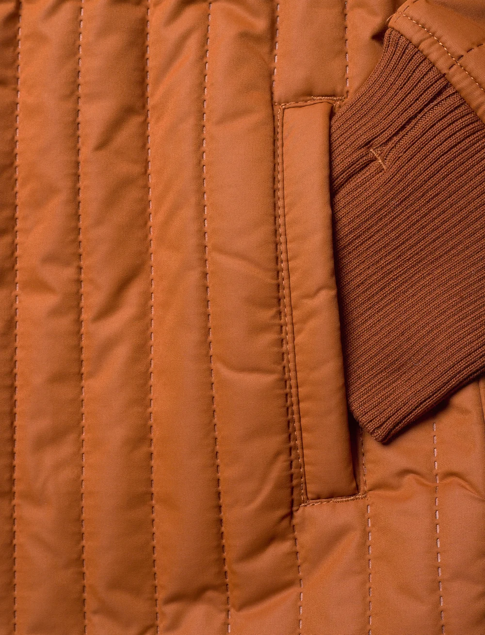 En Fant - Thermal Set solid - kevyttoppapuvut - leather brown - 5