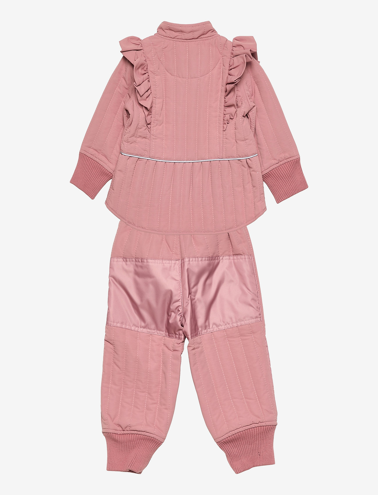 En Fant - Thermal Set girl - Solid - termoställ - old rose - 1