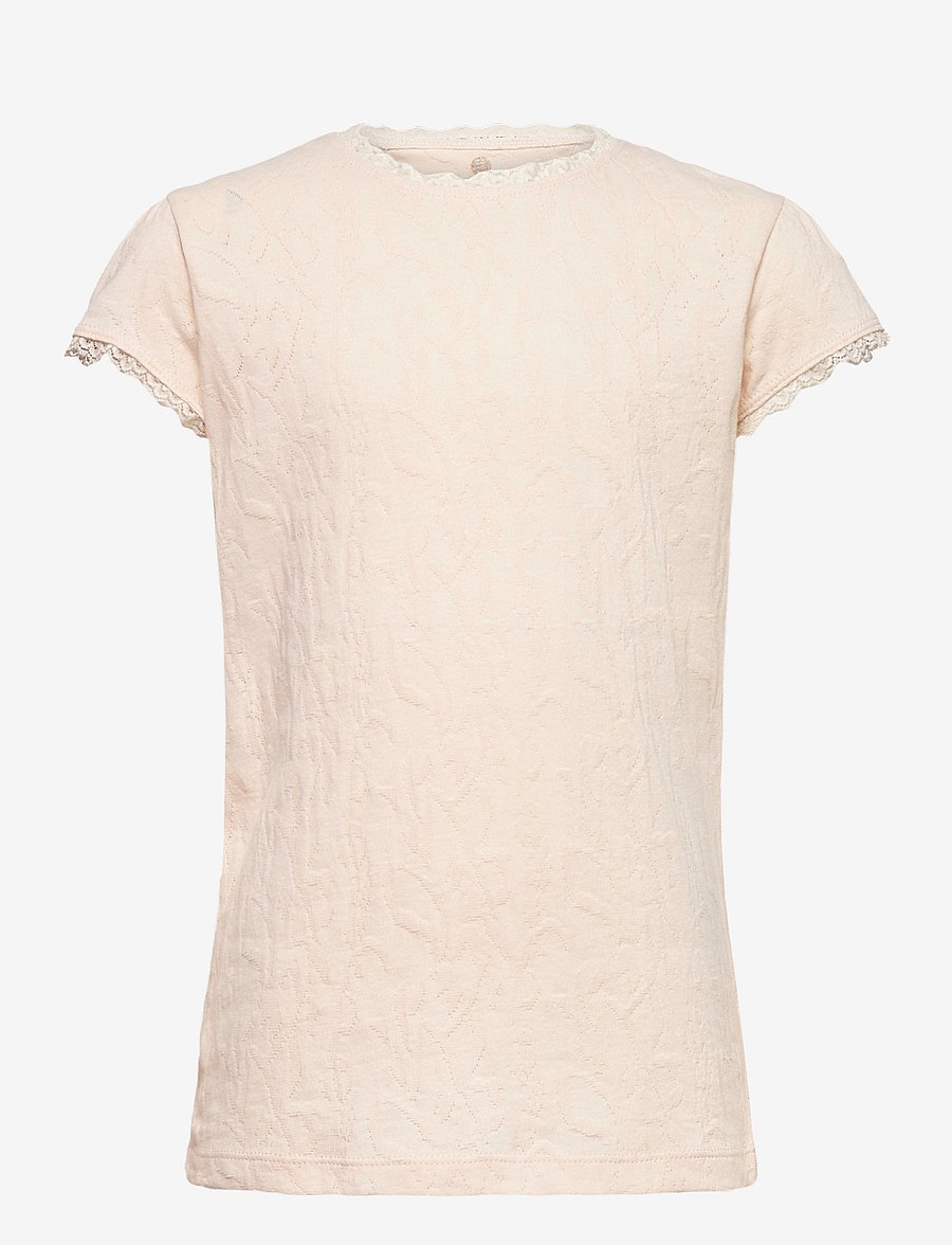 En Fant - En Fant SS T-shirt - kortärmade t-shirts - pink champagne - 0