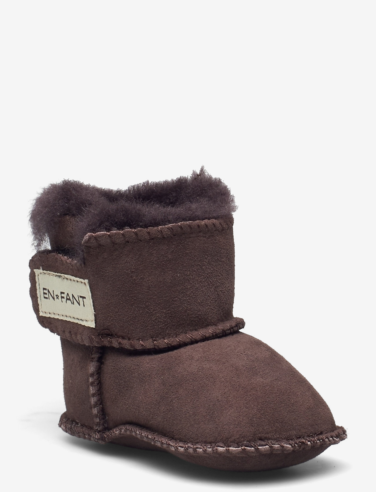 En Fant Sheepskin Bootee - Beebisaapad - -03 BROWN / brown