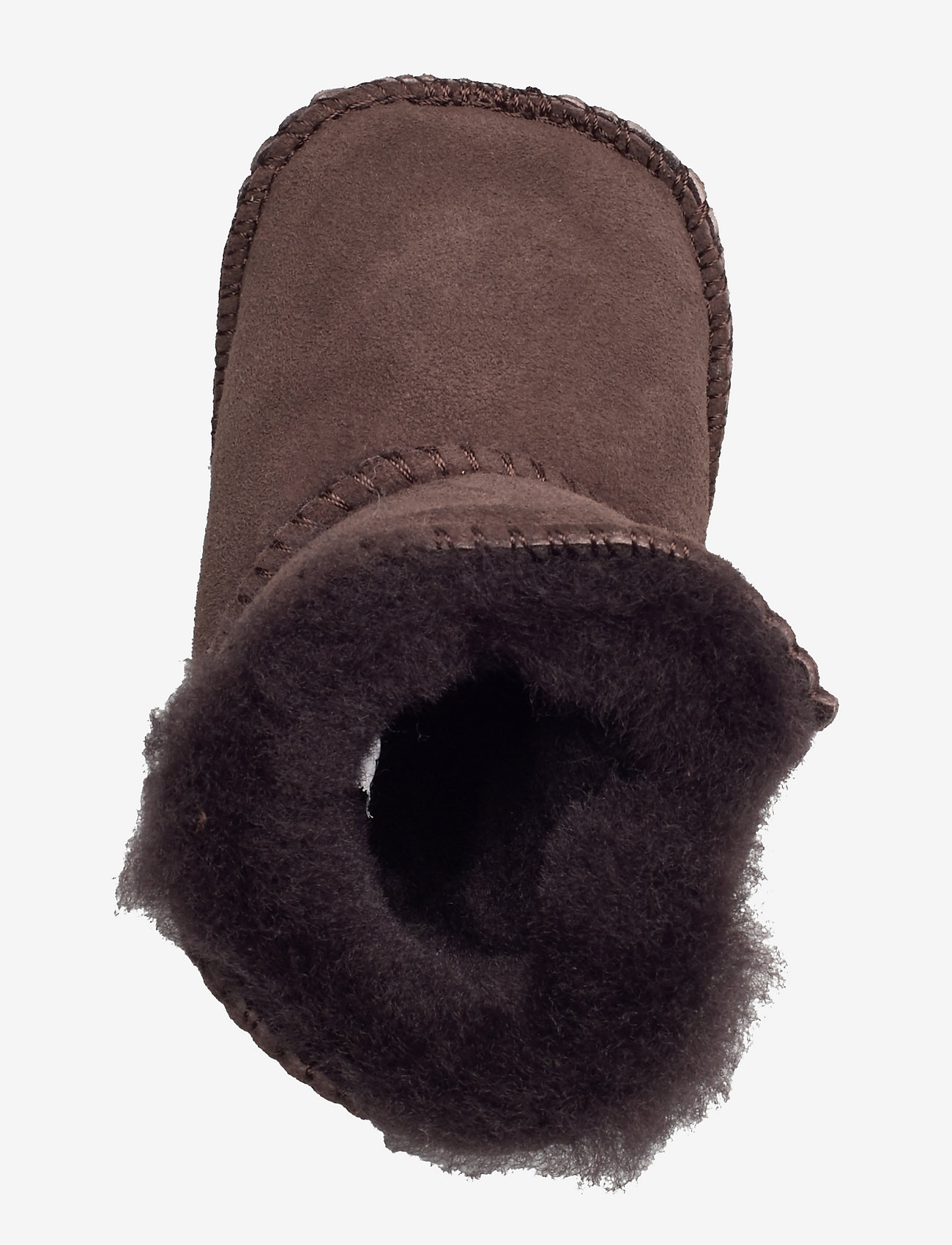 En Fant - Sheepskin Bootee - baby booties - -03 brown - 3