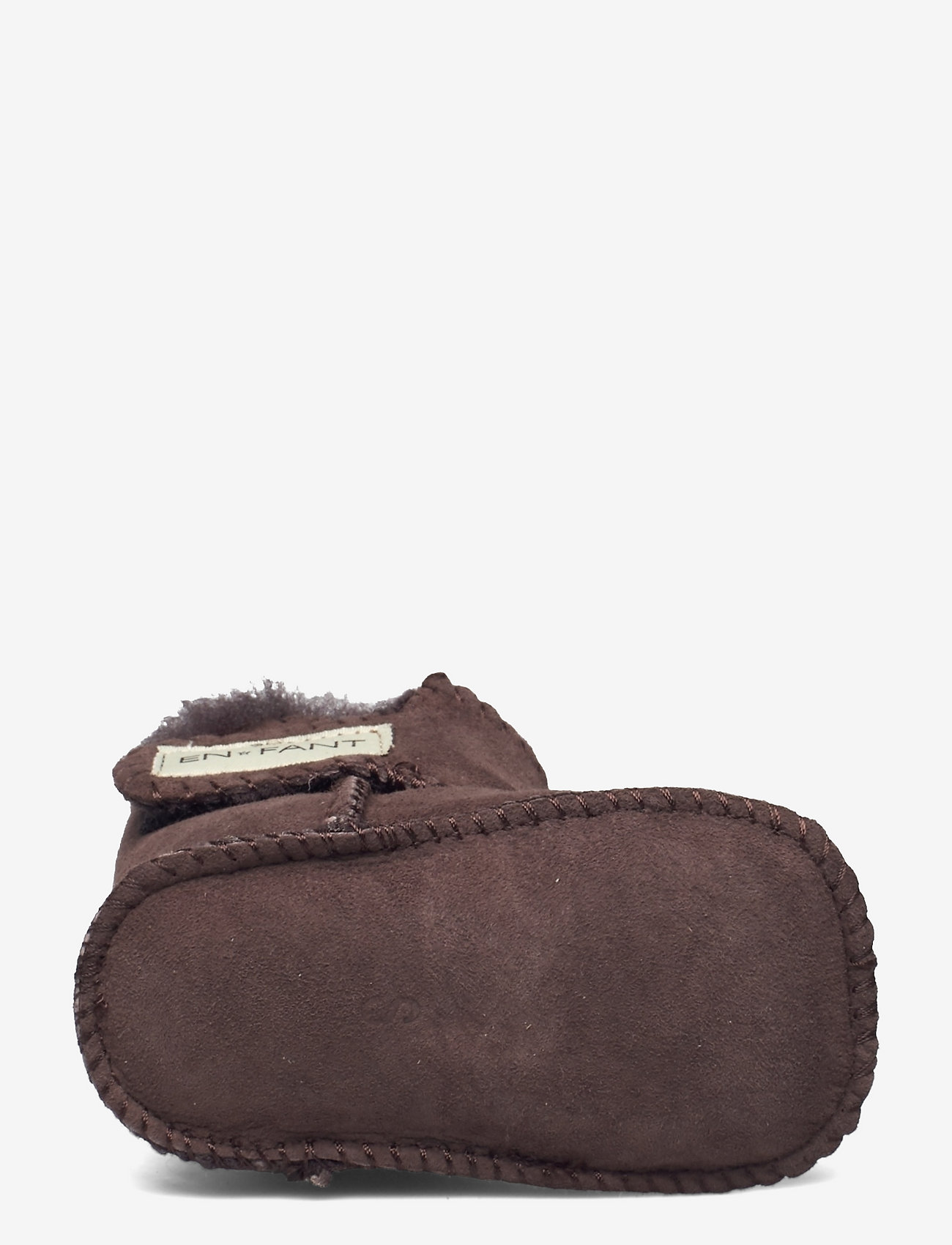 En Fant - Sheepskin Bootee - baby booties - -03 brown - 4