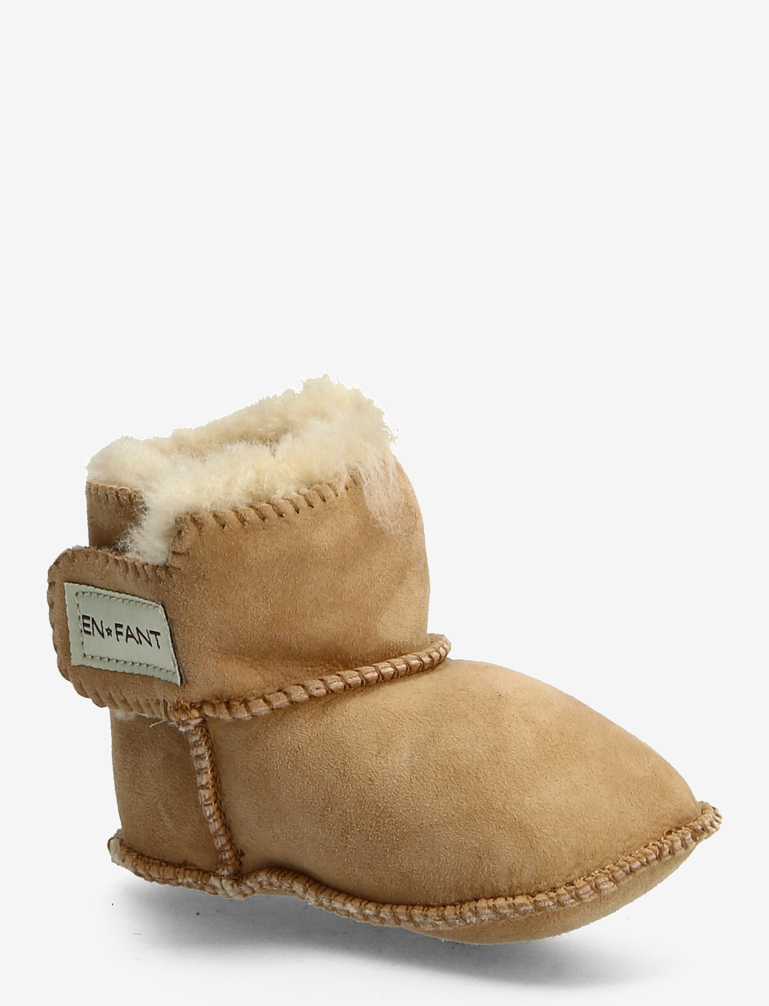 En Fant Sheepskin Bootee, 104, Beige, Sko > Babystøvler, Børn