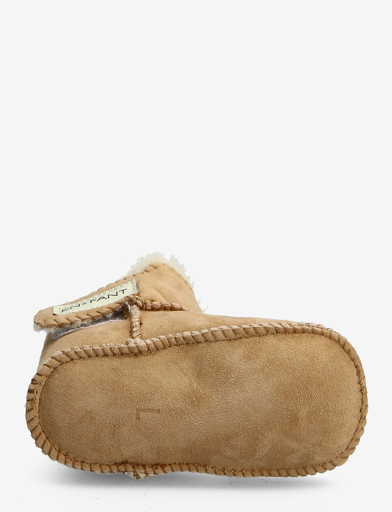 En Fant - Sheepskin Bootee - baby tossor - camel - 4