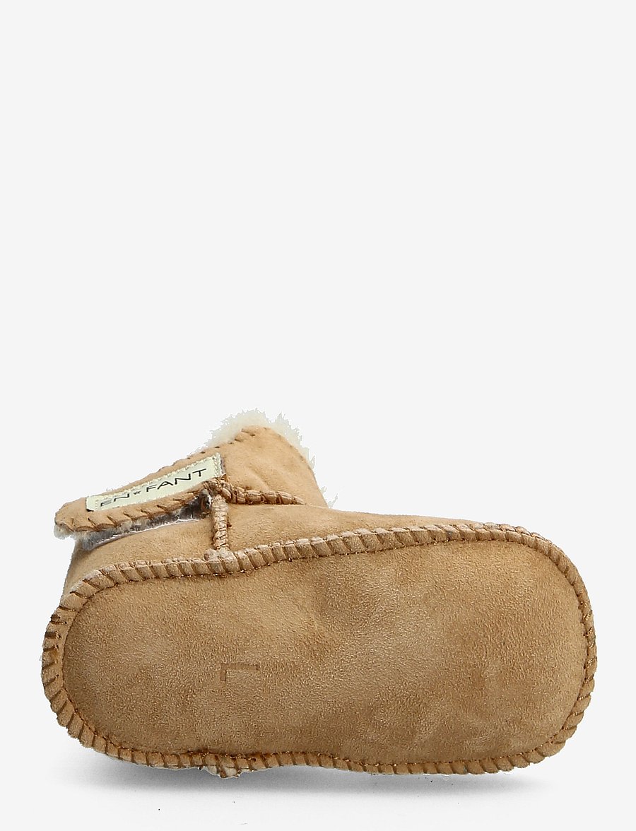 En Fant - Sheepskin Bootee - baby-schuhe - camel - 4