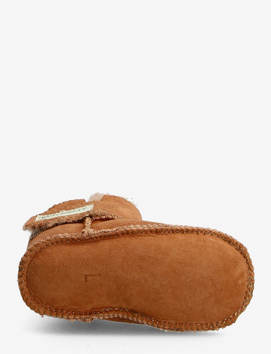En Fant - Sheepskin Bootee - baby-schuhe - leather brown - 4