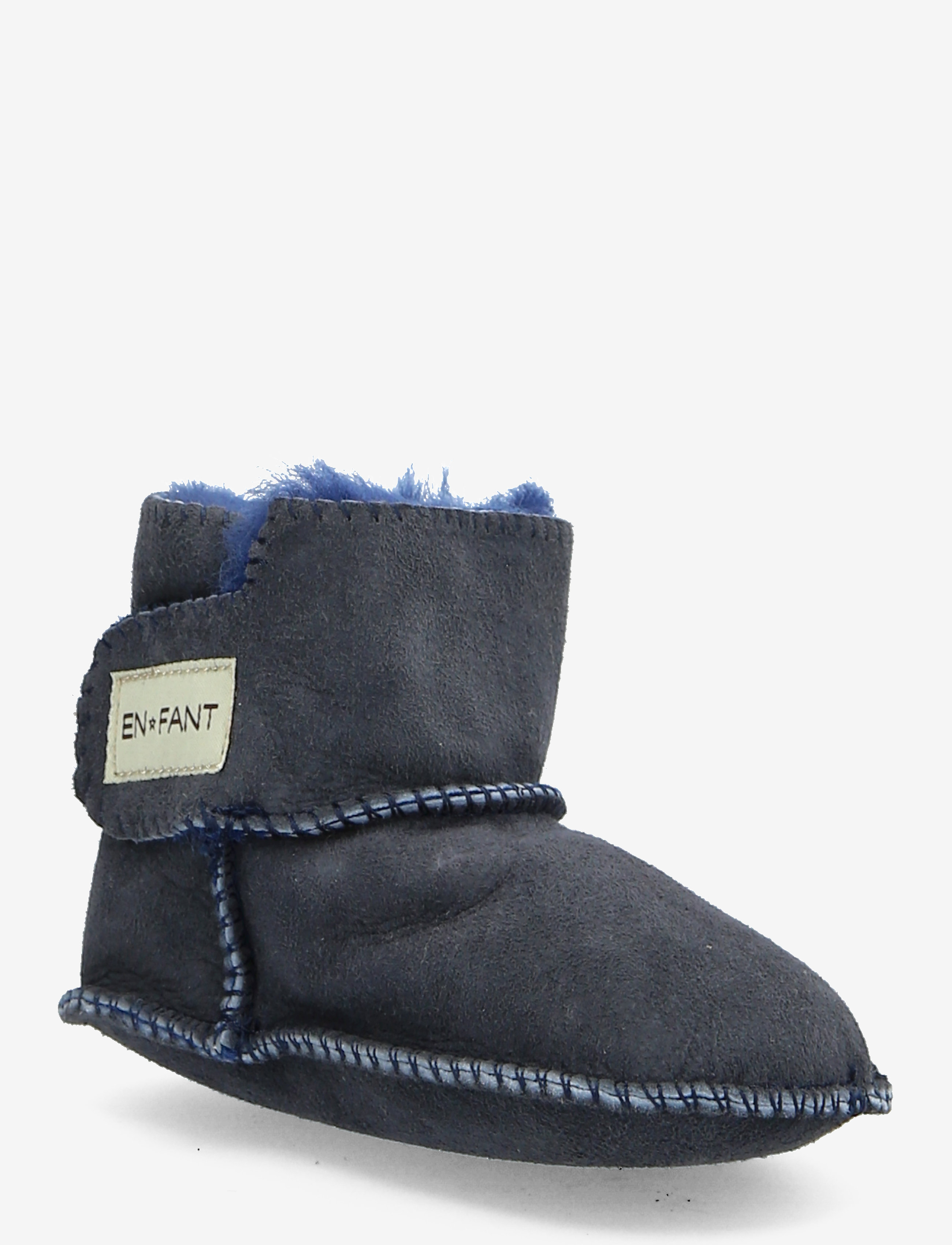 EN FANT Sheepskin Bootee Blau - 104 - Kinder