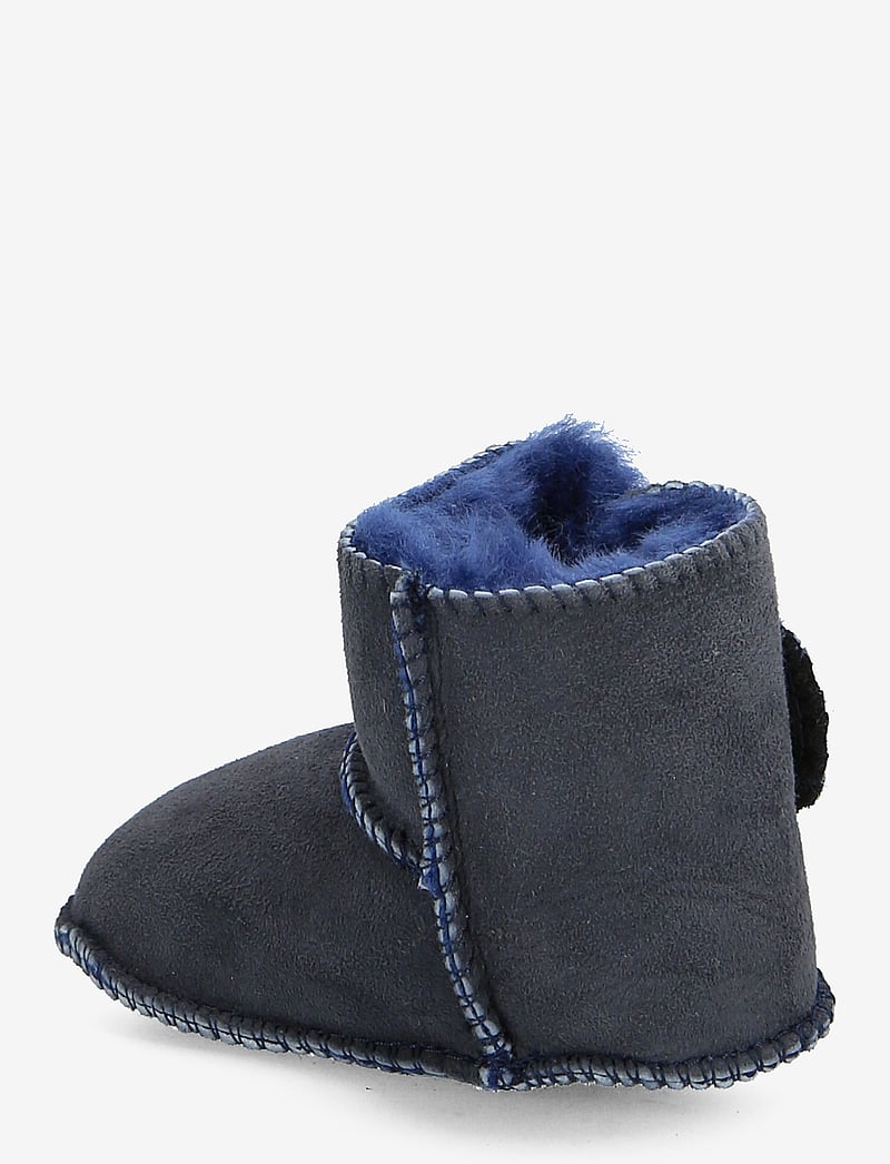 En Fant - Sheepskin Bootee - beebisaapad - navy - 2