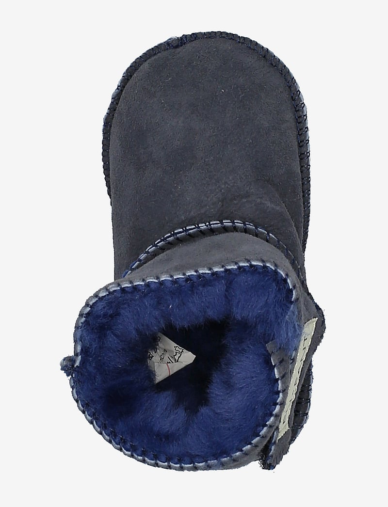 En Fant - Sheepskin Bootee - beebisaapad - navy - 3