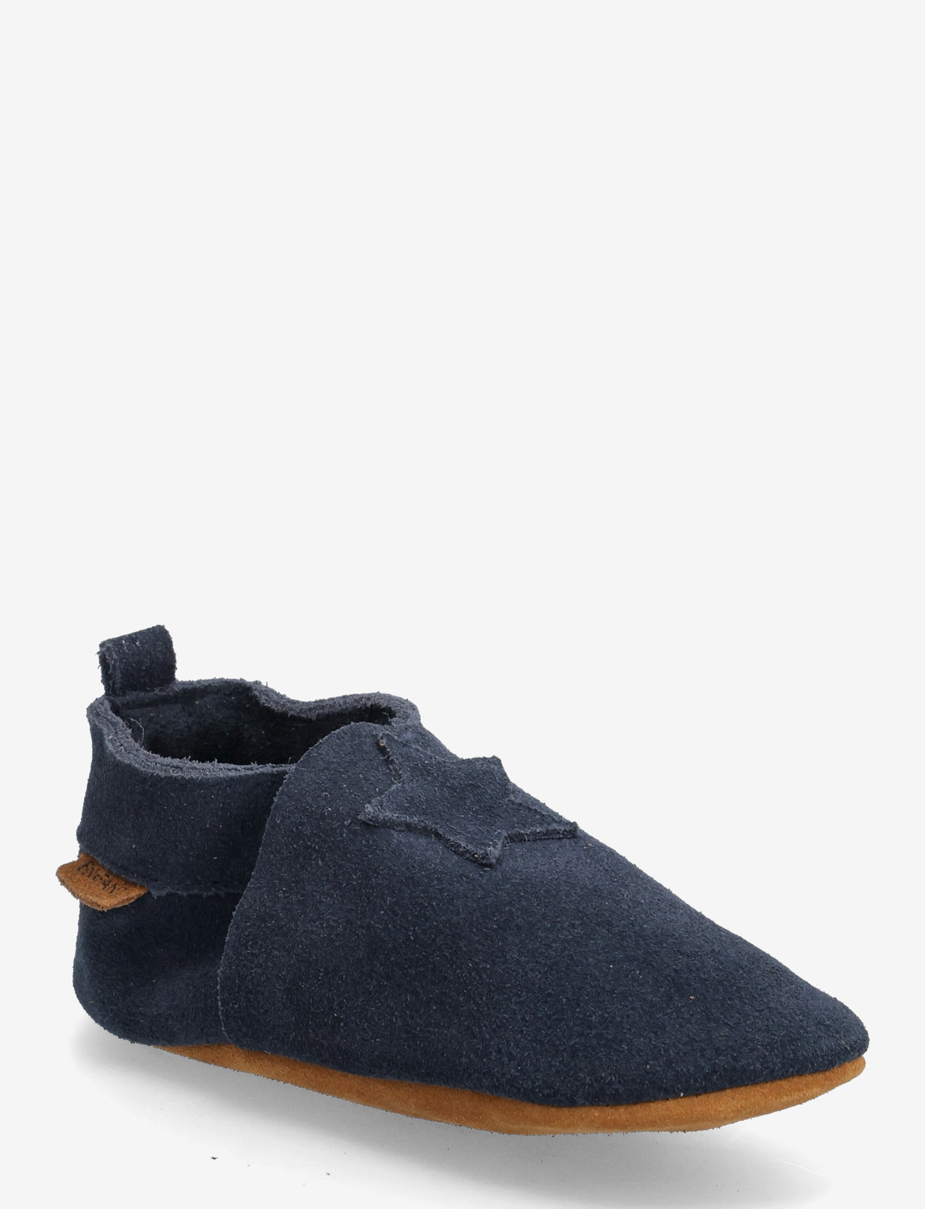 En Fant - Elastic Slipper Suede - hausschuhe - blue night - 0