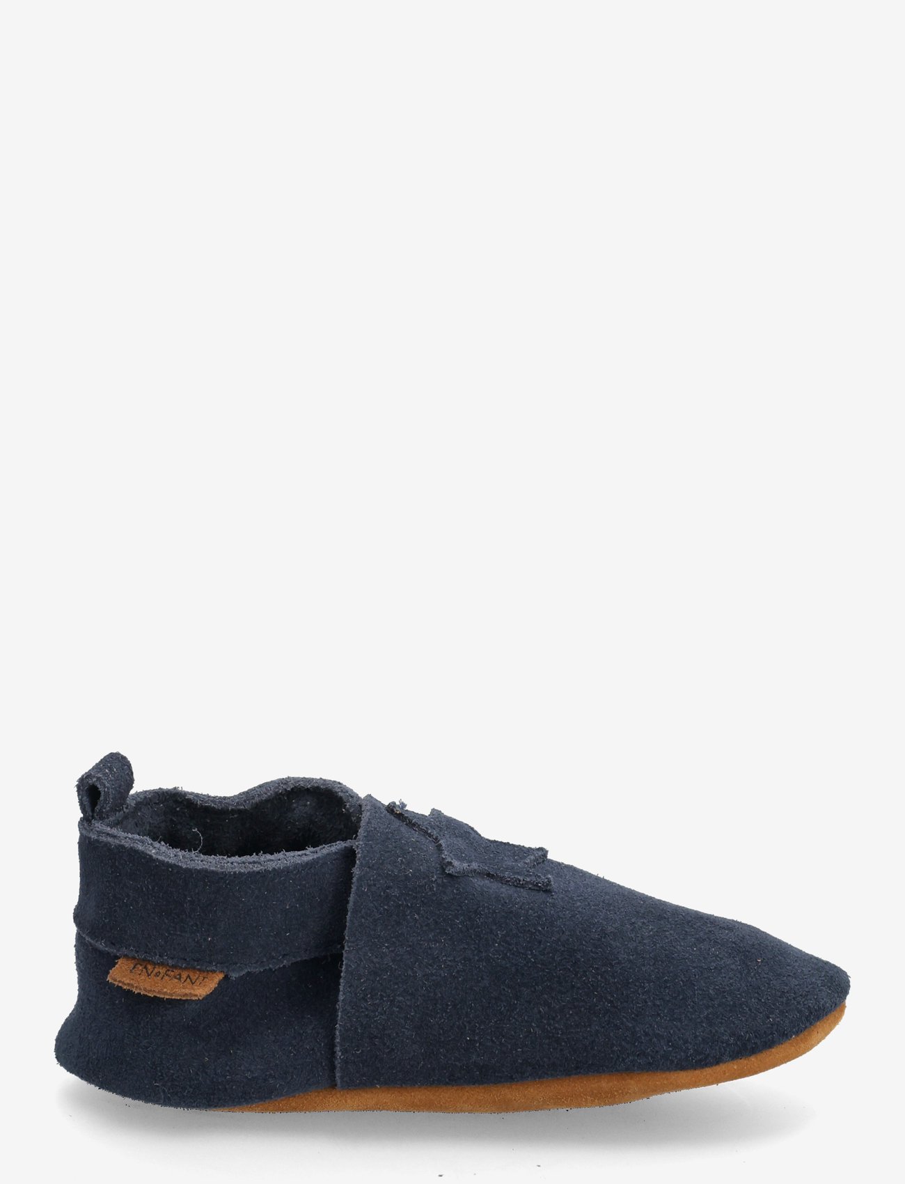 En Fant - Elastic Slipper Suede - hausschuhe - blue night - 1