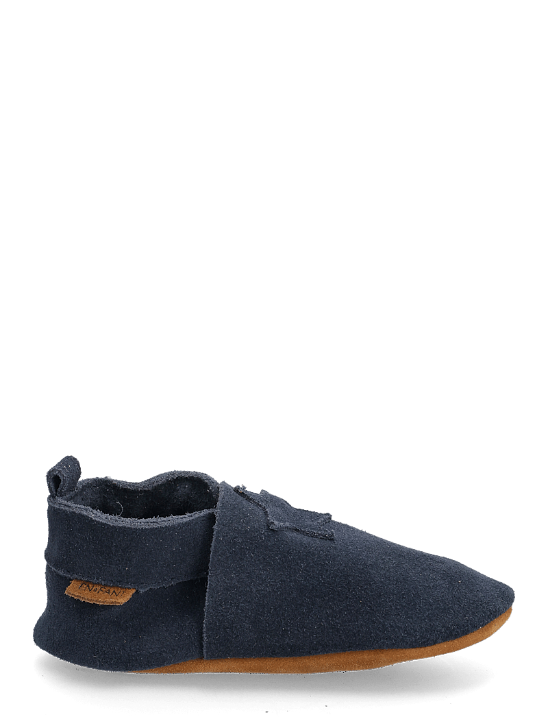 En Fant - Elastic Slipper Suede - hausschuhe - blue night - 1