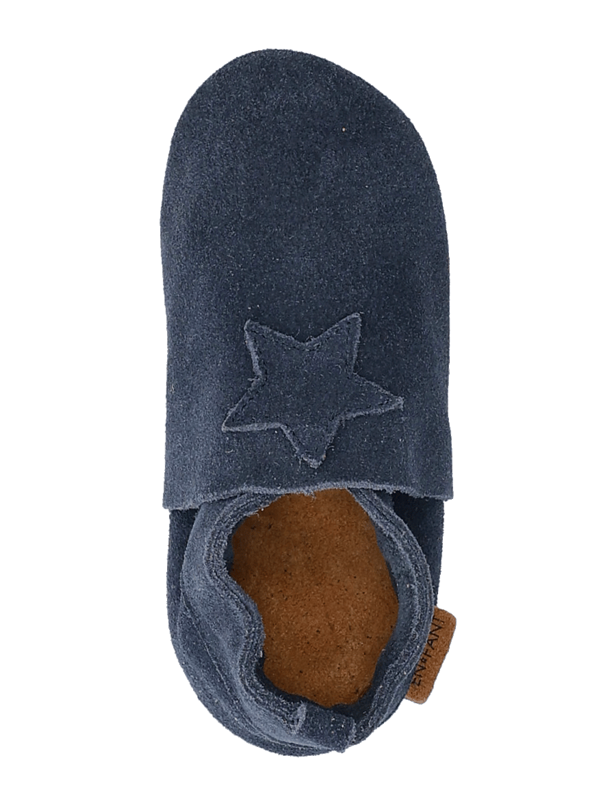 En Fant - Elastic Slipper Suede - hausschuhe - blue night - 3