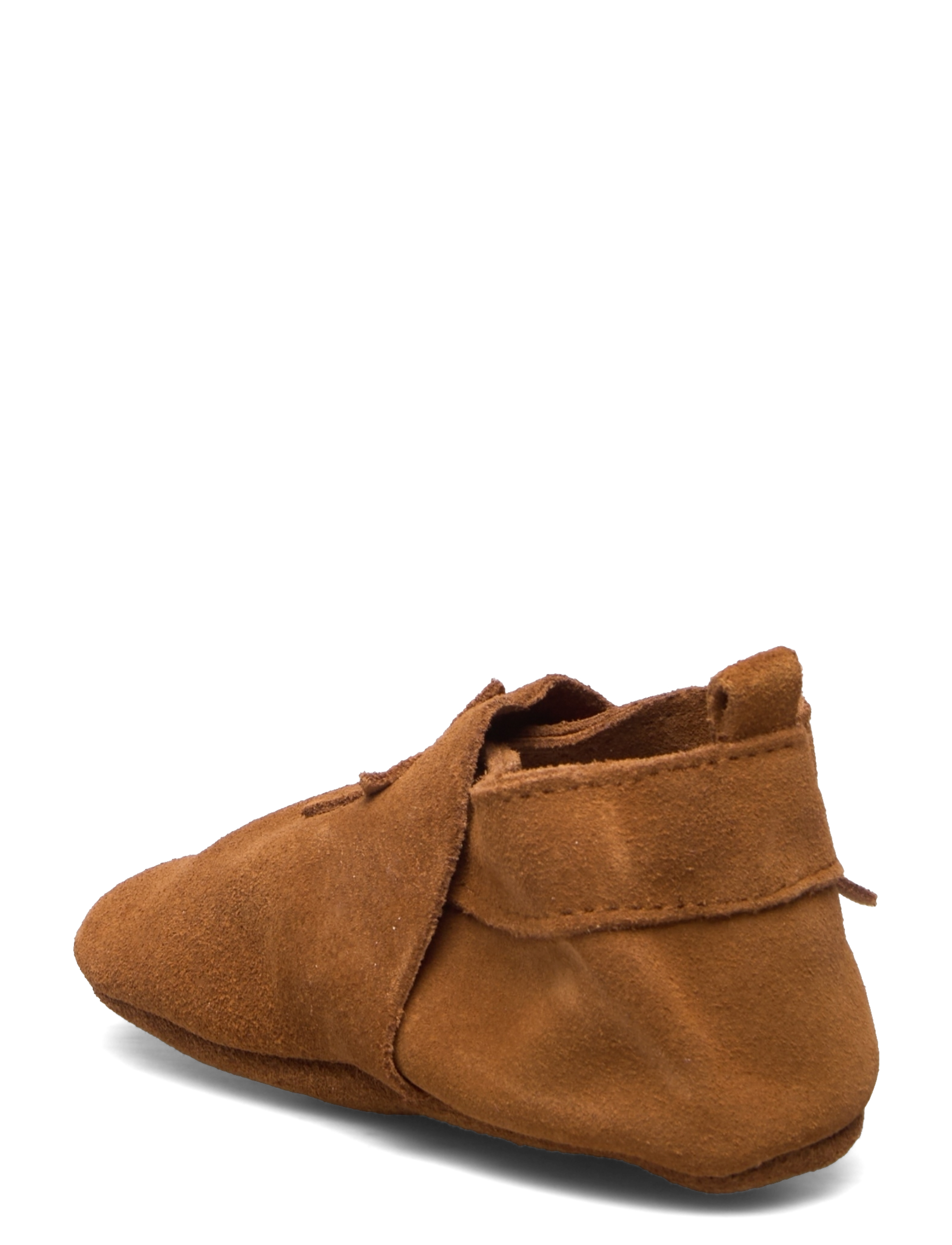 En Fant - Elastic Slipper Suede - hausschuhe - leather brown - 2