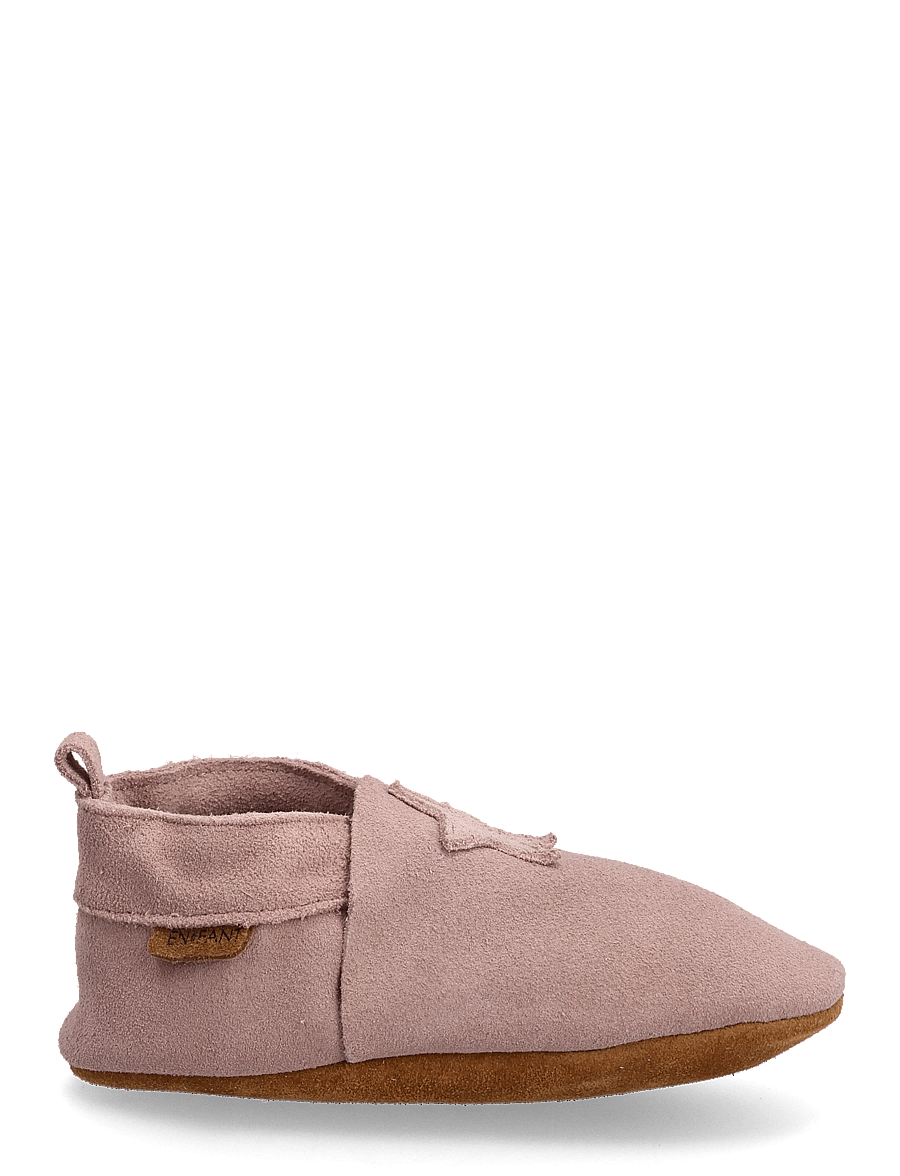 En Fant - Elastic Slipper Suede - hausschuhe - old rose - 1