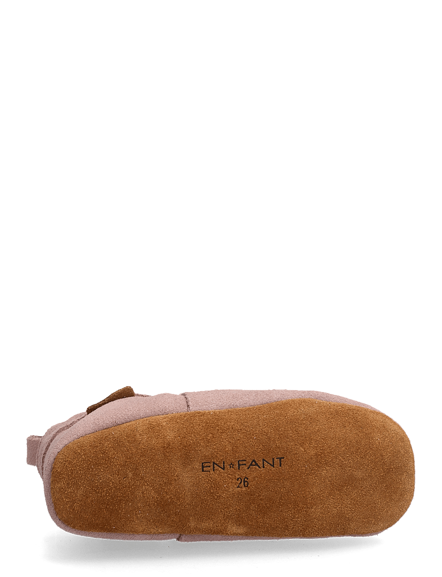 En Fant - Elastic Slipper Suede - hausschuhe - old rose - 4