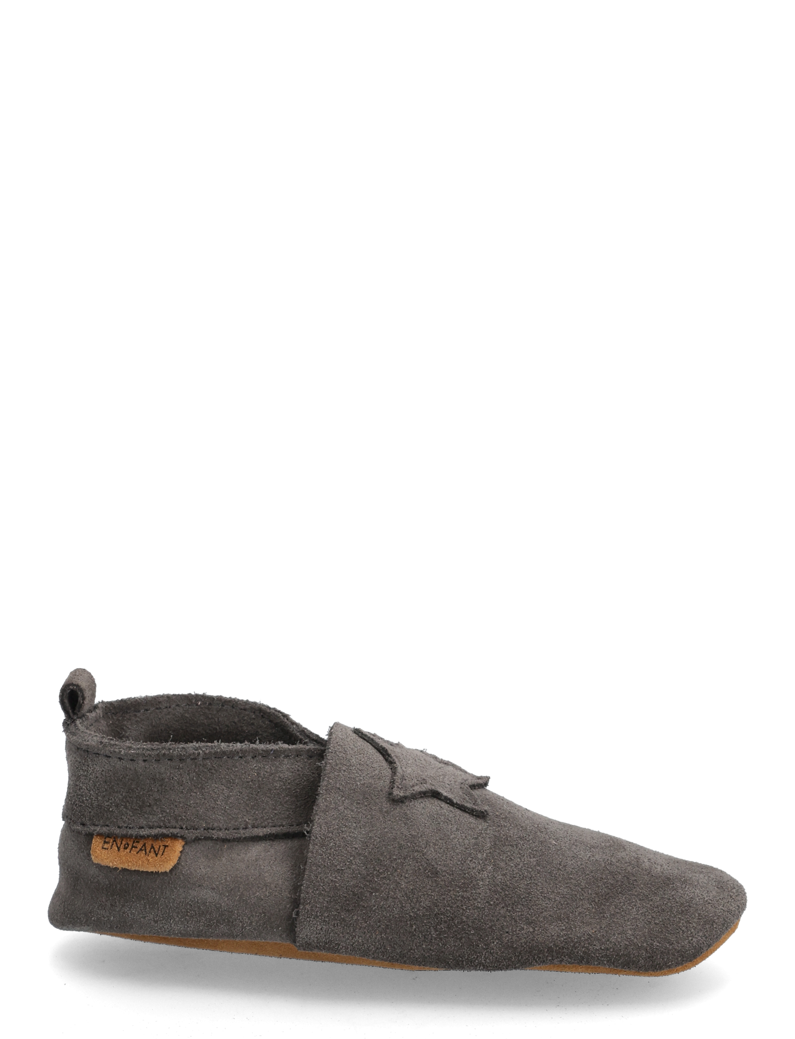 En Fant - Elastic Slipper Suede - hjemmesko - pewter - 1