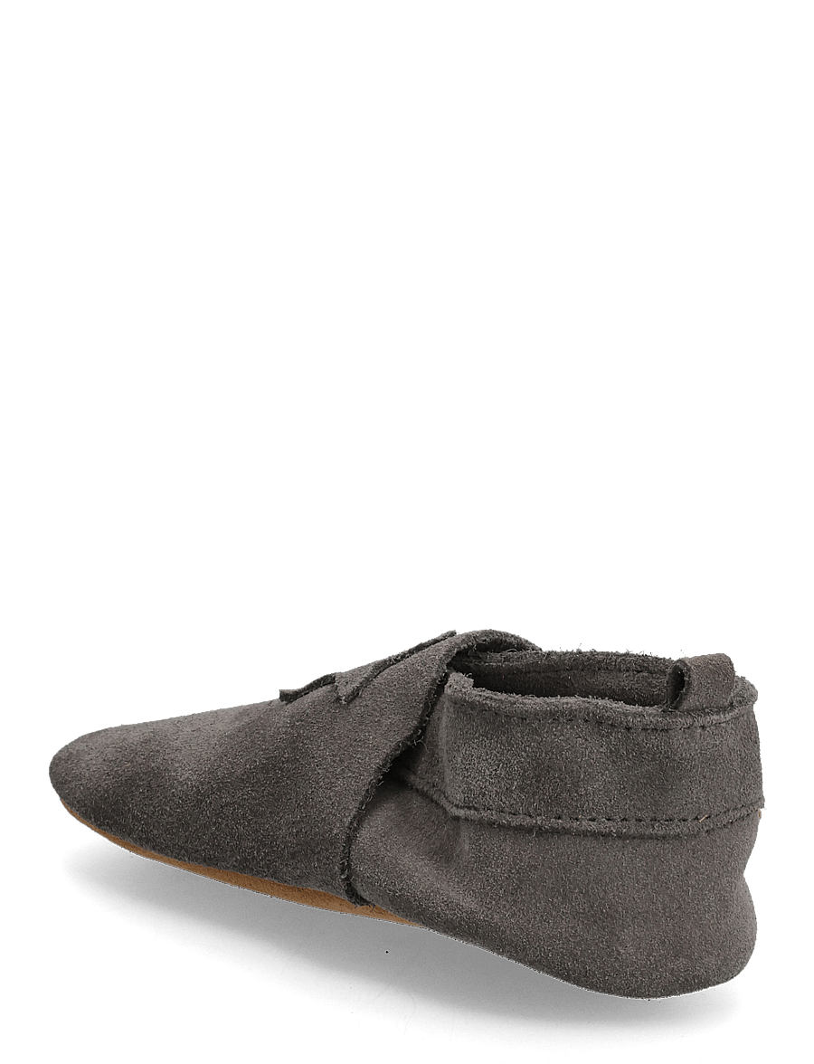En Fant - Elastic Slipper Suede - hausschuhe - pewter - 2