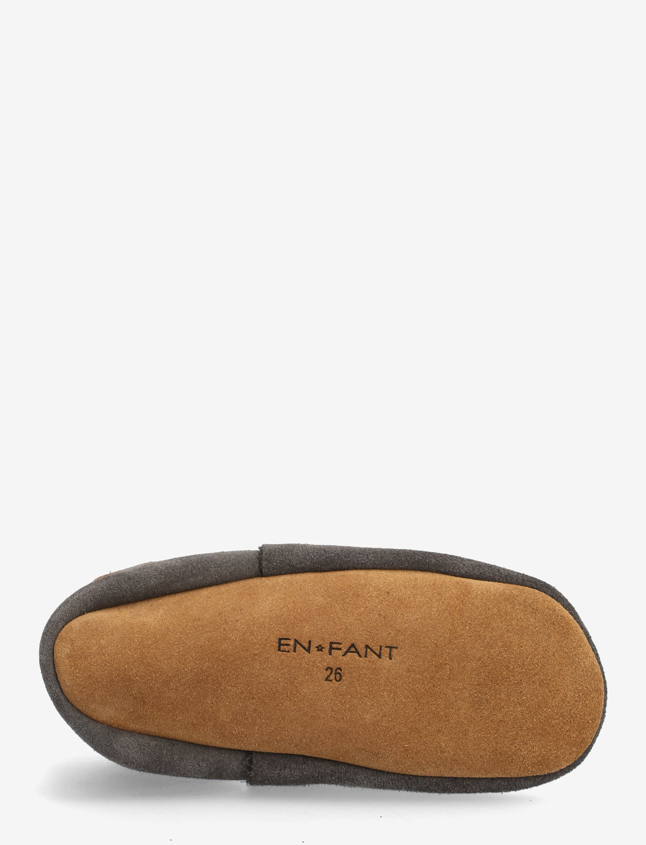 En Fant - Elastic Slipper Suede - hjemmesko - pewter - 4