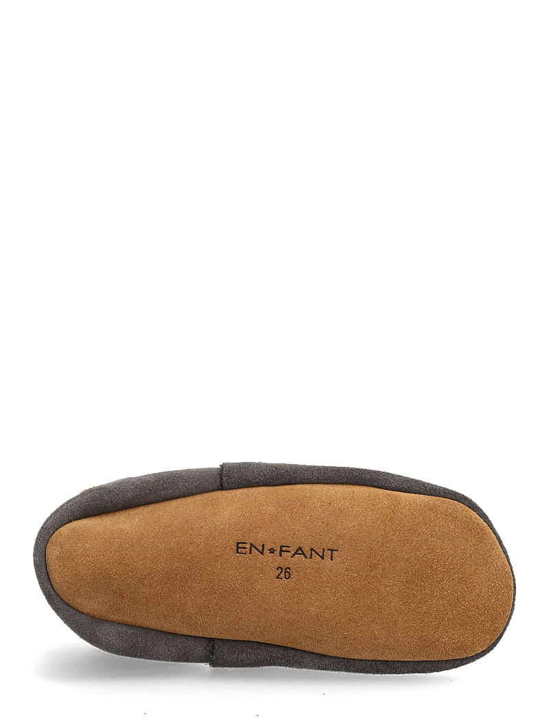 En Fant - Elastic Slipper Suede - hausschuhe - pewter - 4
