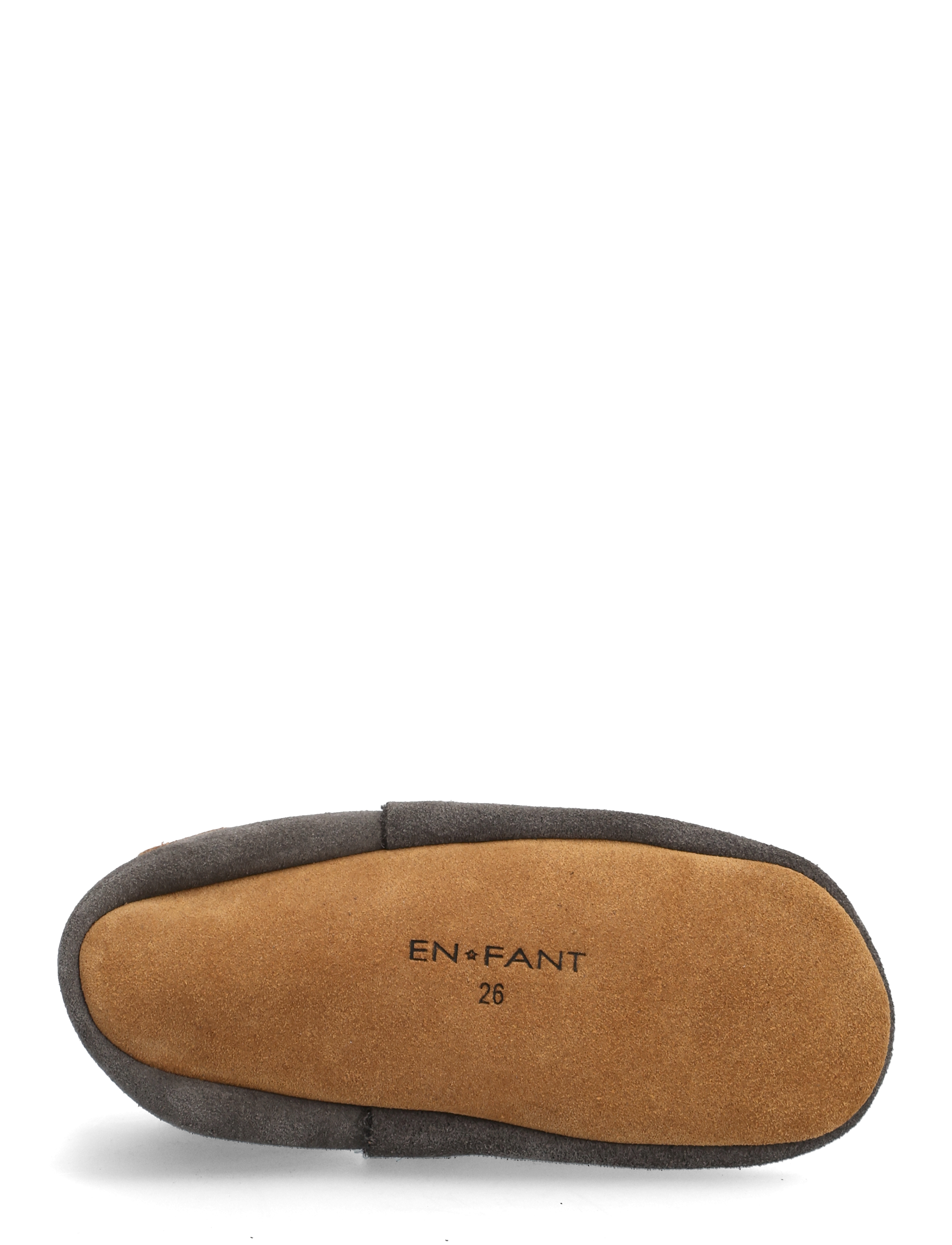 En Fant - Elastic Slipper Suede - hjemmesko - pewter - 4