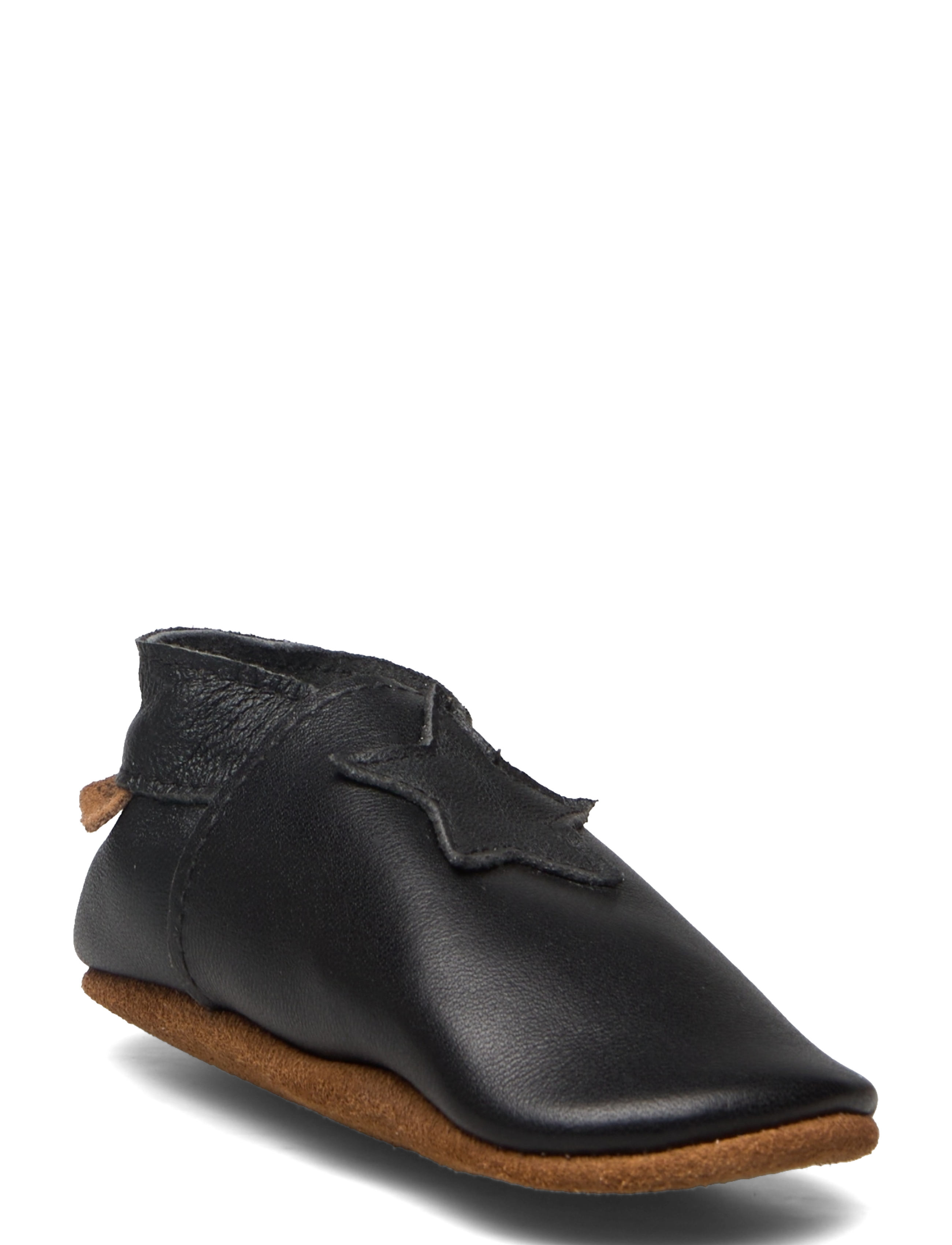 En Fant Elastic Slipper, 21, Schuhe, Schwarz - Slippers & Indoor Kinder
