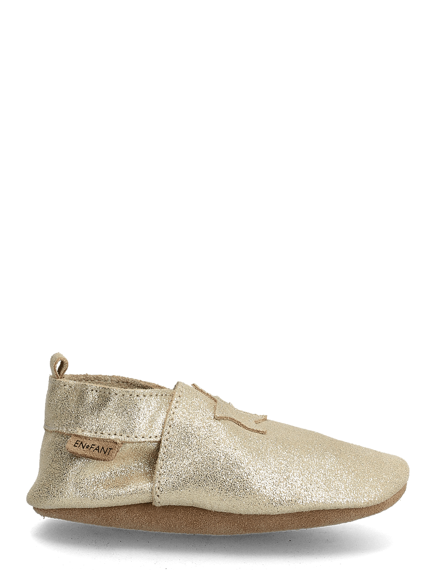 En Fant - Elastic Slipper - hausschuhe - champagne glitter - 1