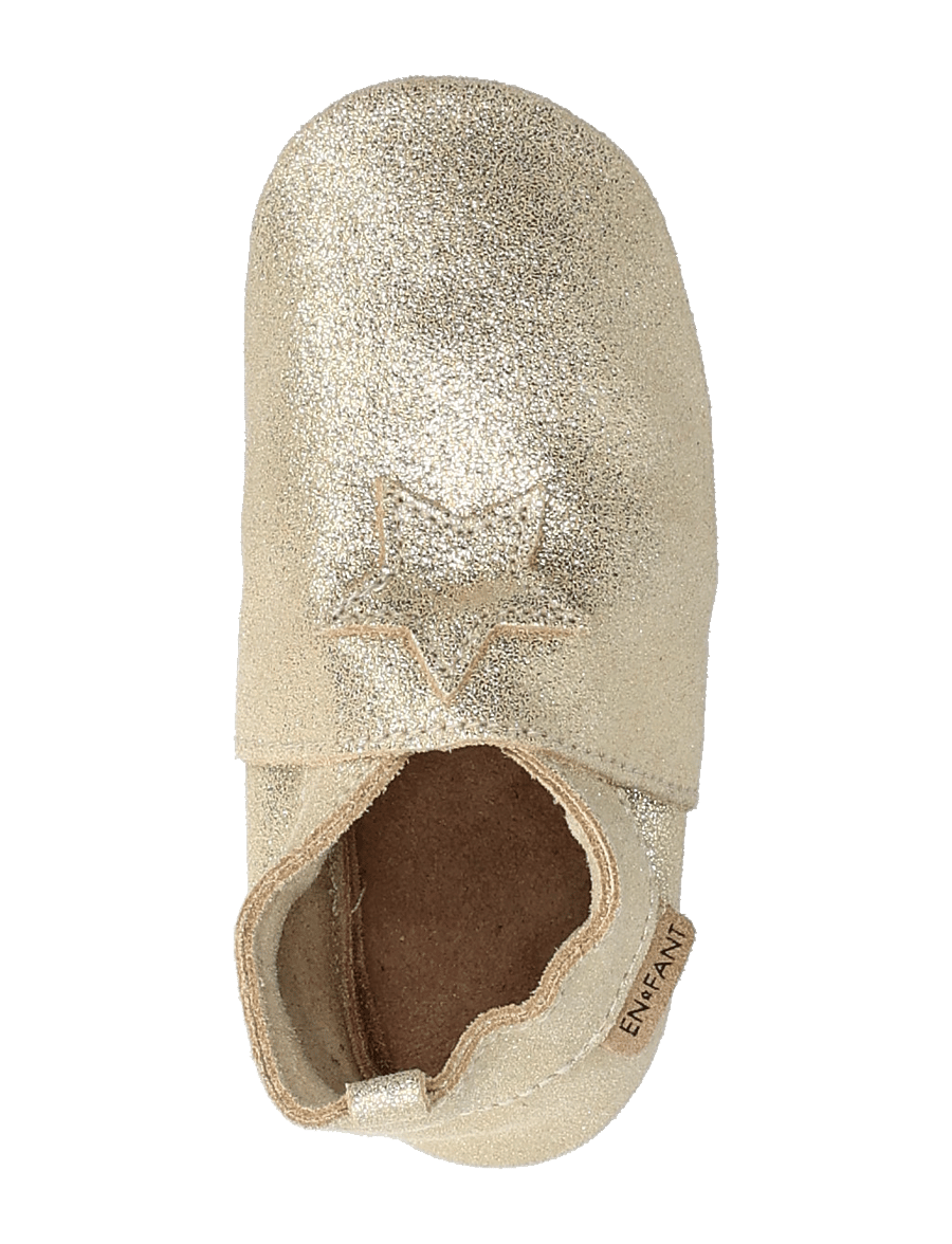 En Fant - Elastic Slipper - hausschuhe - champagne glitter - 3