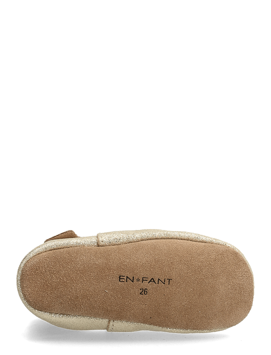 En Fant - Elastic Slipper - hausschuhe - champagne glitter - 4