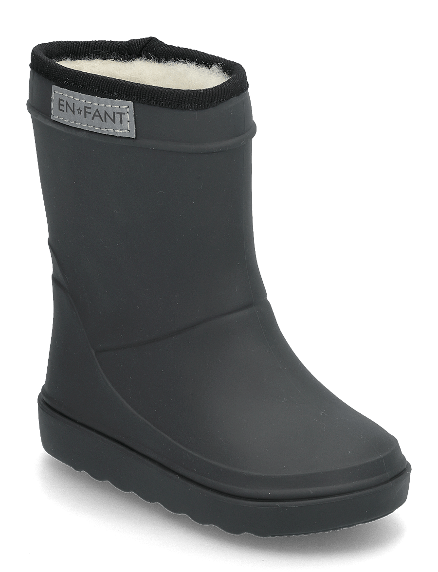 En Fant - Thermo Boots - talvikumisaappaat - black - 0