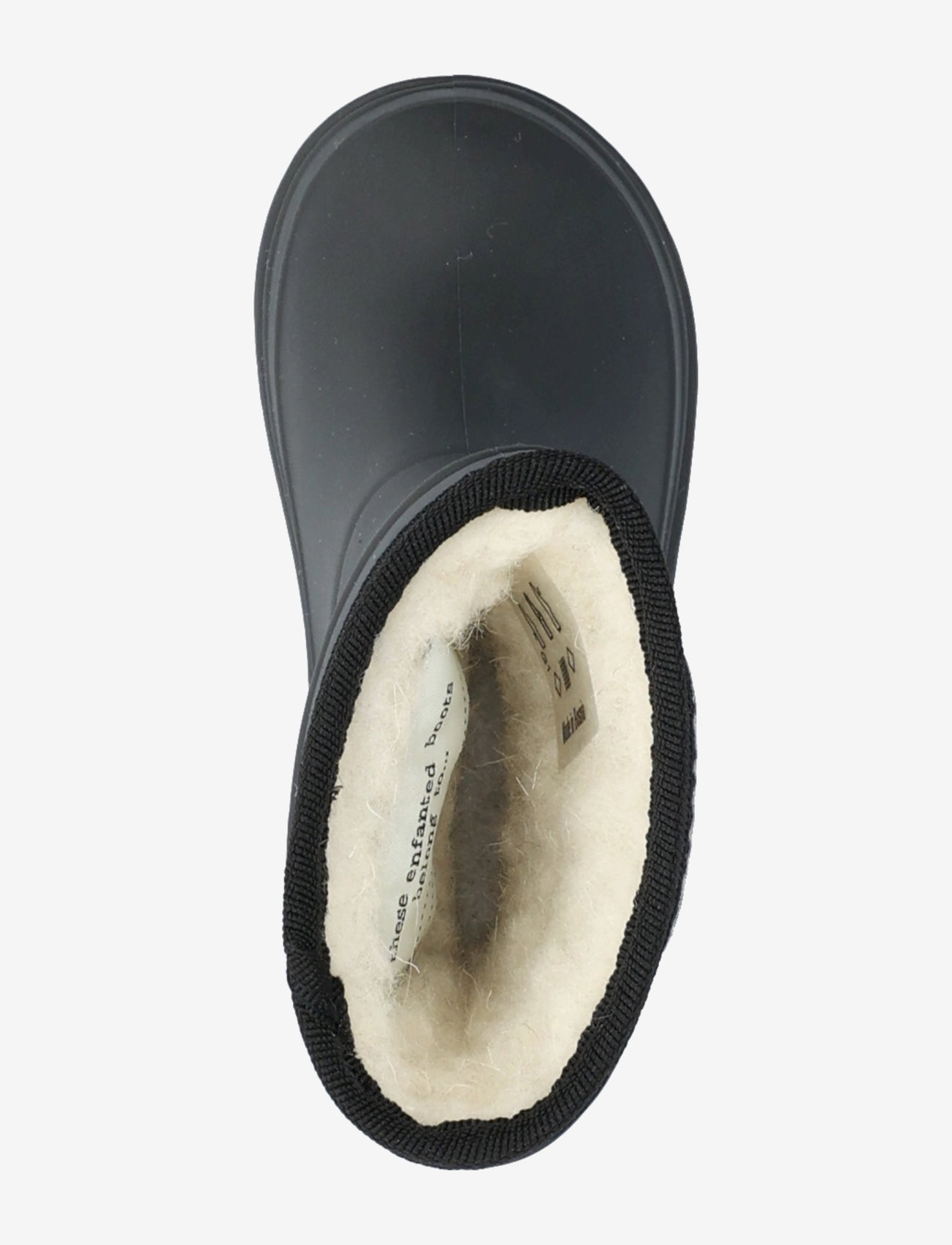 En Fant - Thermo Boots - gummistøvler med for - black - 3