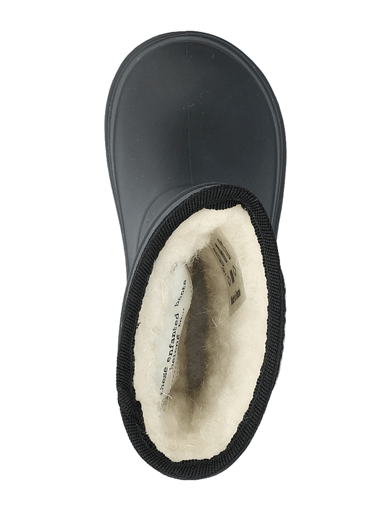 En Fant - Thermo Boots - gummistøvler med for - black - 3