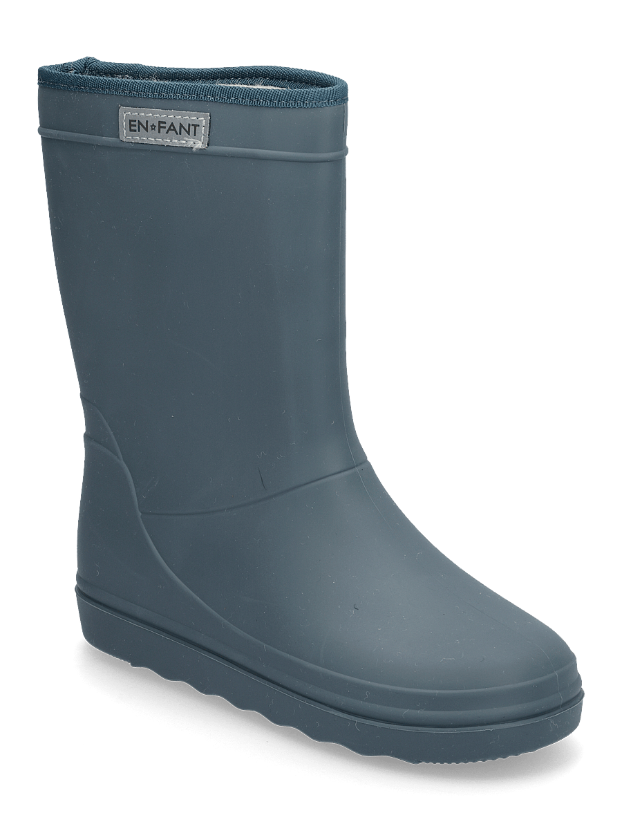 En Fant - Thermo Boots - fodrade gummistövlar - dark slate - 0