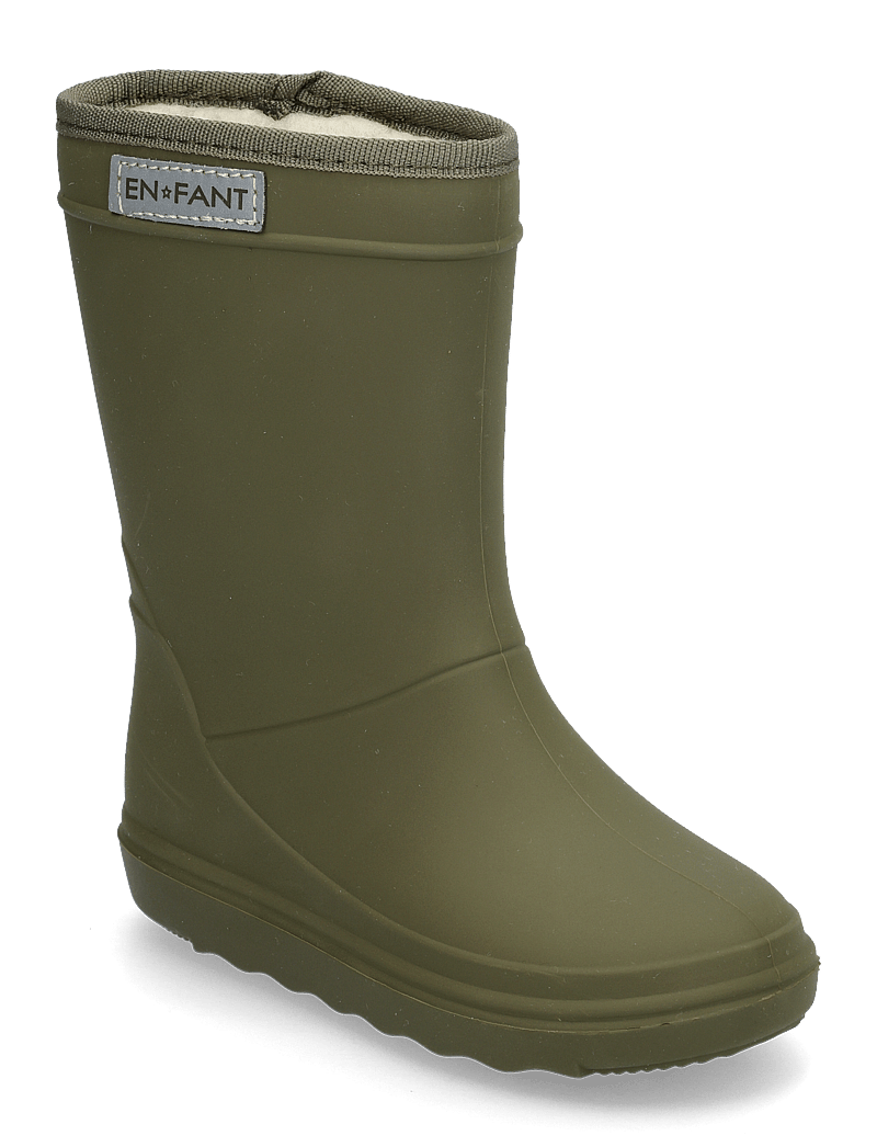En Fant - Thermo Boots - fodrade gummistövlar - ivy green - 0