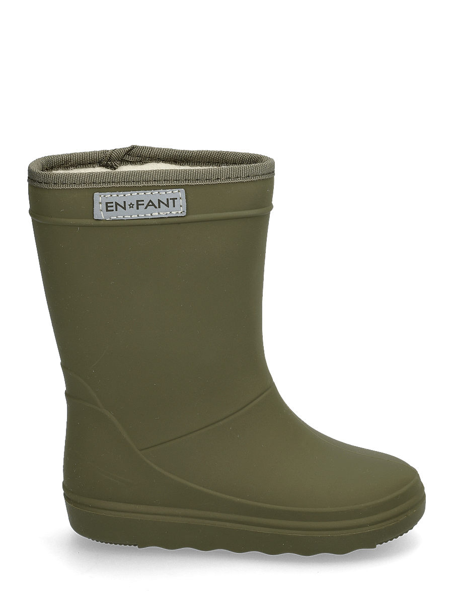 En Fant - Thermo Boots - fodrade gummistövlar - ivy green - 1
