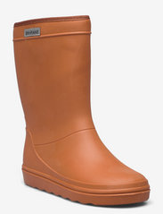 En Fant - Thermo Boots - gummistøvler med linjer - leather brown - 0