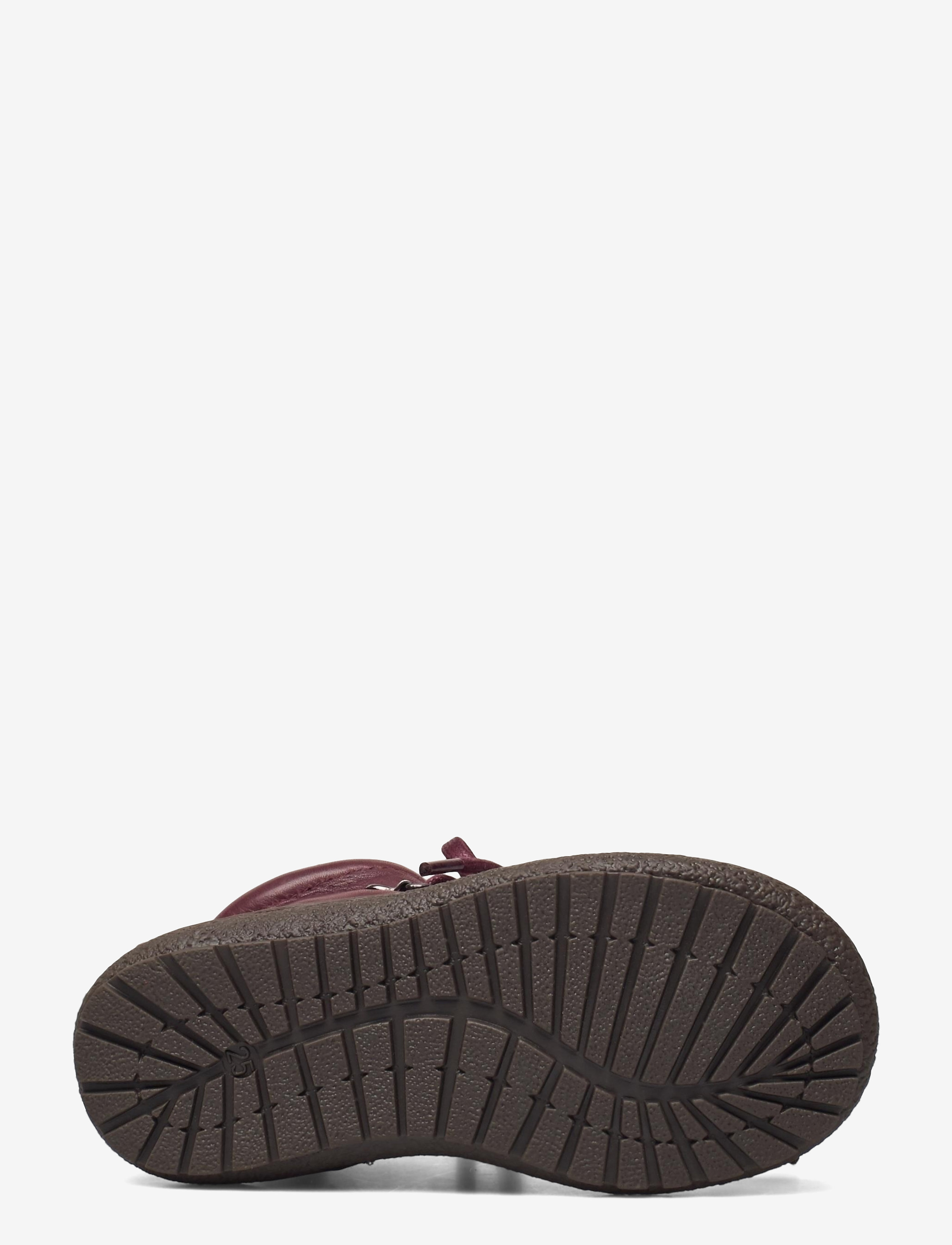 En Fant - Lace/Zip Tex Leather - stígvél - bordeaux - 4