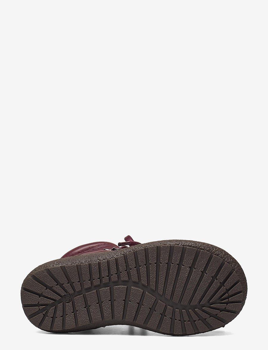 En Fant - Lace/Zip Tex Leather - stiefel - bordeaux - 4