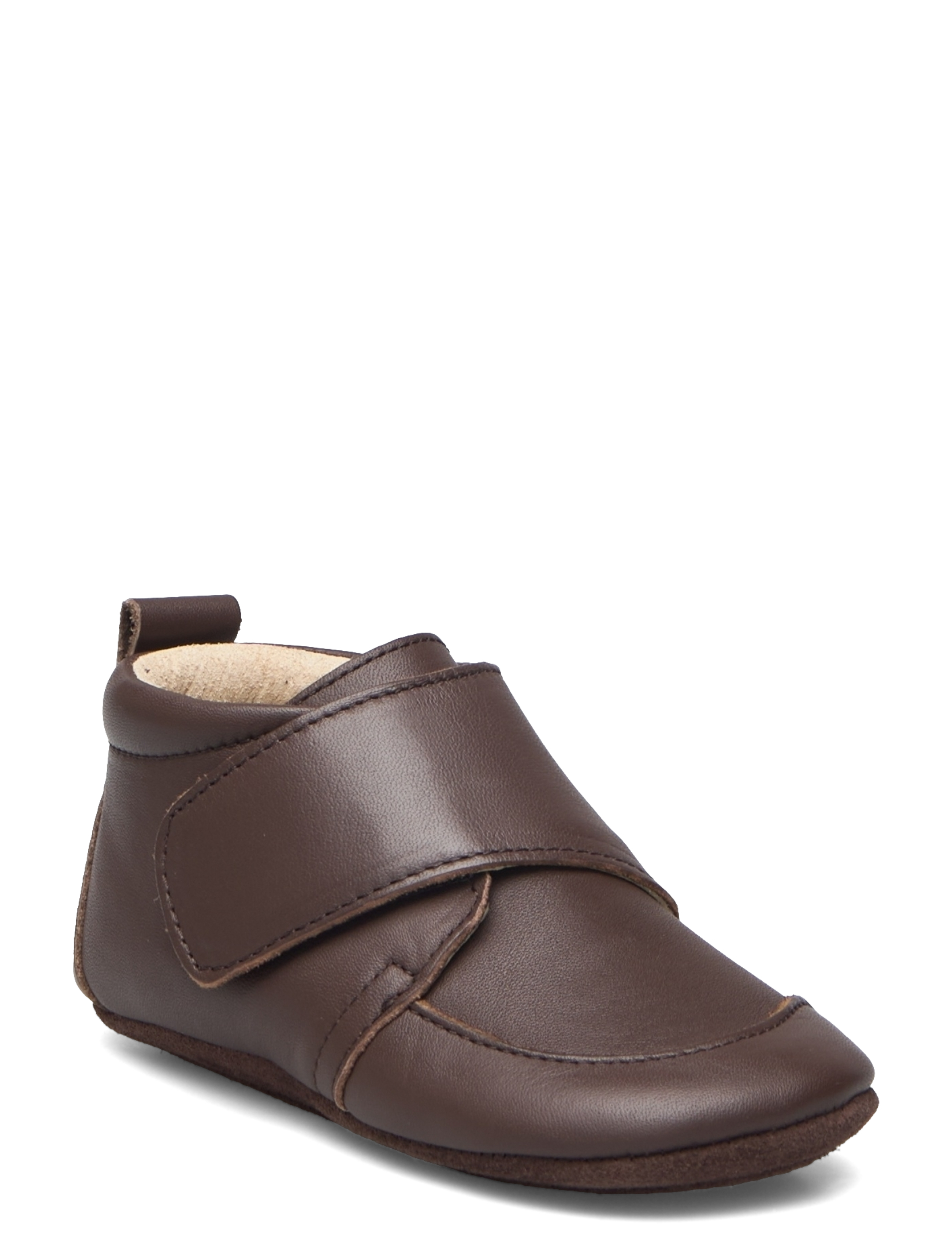 En Fant Baby Leather Slippers, Børn, Baby Sutsko, Brun, Str: 25